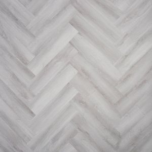 ZeeZoo Pale Silver Oak Herringbone 