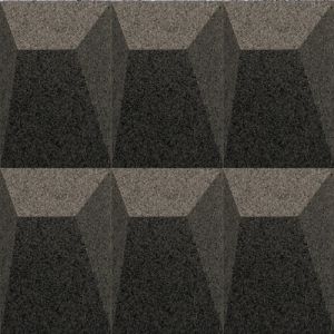 Granorte 3DForms Ramp Smoke 300 x 300 x 30 mm  Wall Tiles 