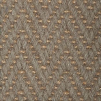 Alternative Flooring Wool Herringbone Zig Zag Portabella