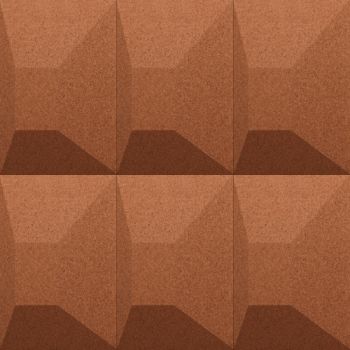 Granorte 3DForms Aztec Terracotta 150 x 150 x 30 mm  Wall Tiles 