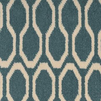 Alternative Flooring Quirky B Honeycomb Duck Egg Carpet