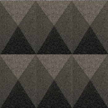 Granorte 3DForms Pyramid Smoke 300 x 300 x 30 mm  Wall Tiles 