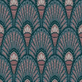 Alternative Flooring Quirky Deco Blush Runner by Divine Savages